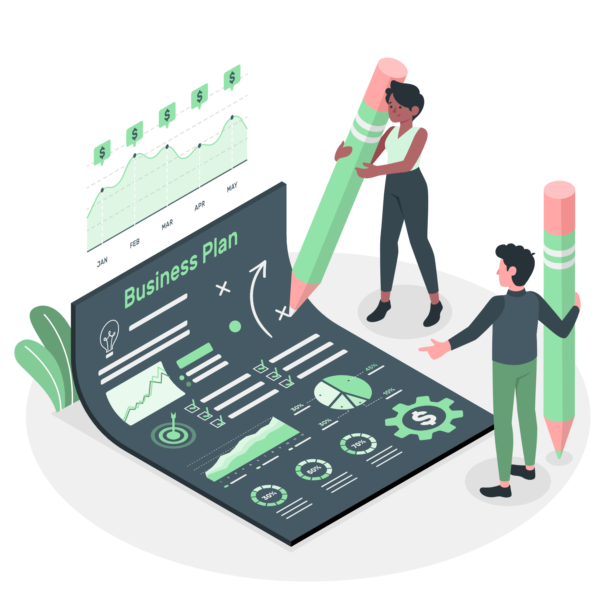 بناء الانظمة الادارية وتطوير خطة عمل متكاملة